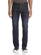 Parasuco Soho Selvedge Denim Men’s Classic Straight Jeans Dark Indigo NEW 32x34