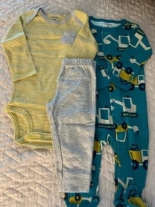 Baby Boys 3-Piece Transportation Outfit Set - 6 Months - Picture 1 of 1