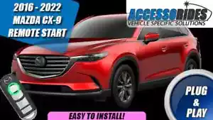 Fits: 2016 - 2023 MAZDA CX-9 PLUG & PLAY REMOTE CAR STARTER - Picture 1 of 1