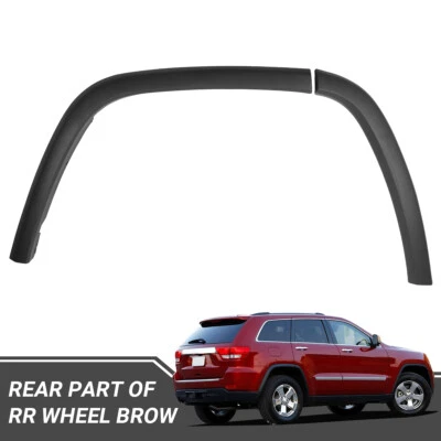 2PCS Rear Right Side Wheel Arch Trim Molding For Jeep Grand Cherokee 2011-2021 - Image 1 of 4