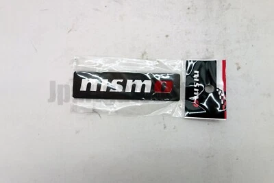 NISMO Genuino 99993-RN211 Metal Emblema Negro Foto 1 de 3