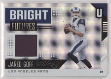 2018 Panini Unparalleled Bright Futures Memorabilia Jared Goff #BF-JG
