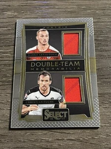 2016-17 Panini Select Soccer Double #DT-JA Marko Arnautovic & Christian Fuchs - Picture 1 of 2