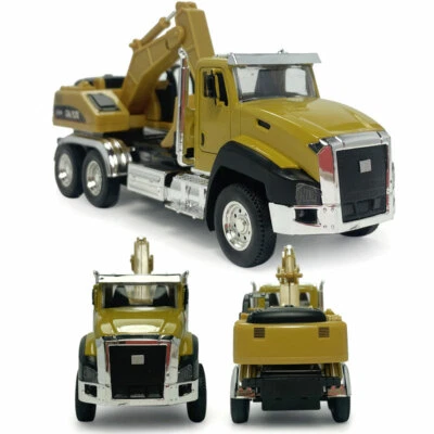 1:50 Excavator Truck Toy Construction Equipment Model Car Diecast Toy Vehicle - Image 1 of 4