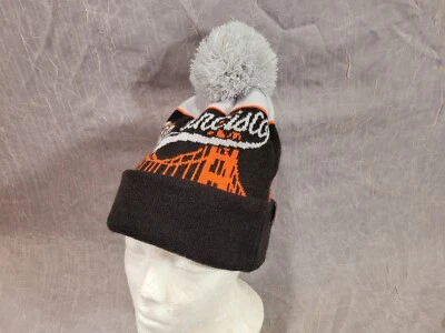 Gigantes de San Francisco NUEVA ERA Gorra Tejida Adulto Gorro Sombrero Golden Gate Bridge Foto 1 de 4