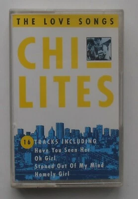 CHI LITES THE LOVE SONGS CASSETTE - Image 1 of 4