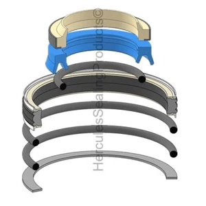 6630560 Boom Lift Cylinder Seal Kit Fits Volvo L50 - Picture 1 of 1