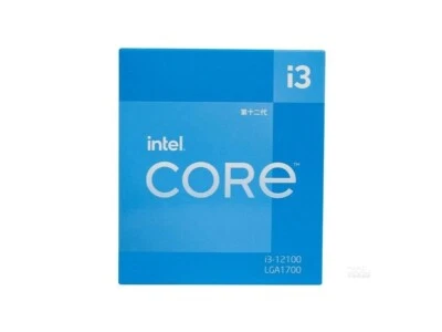*NEW*Intel Core i3-12100 SRL62 3.3GHz 12MB LGA1700 CPU Processor - Image 1 of 3