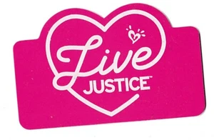 Justice no value collectible gift card mint #02 Live Red - Picture 1 of 1