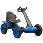 ZEOPHOL 12V Kids Electric Go Kart Pedal Powered Ride On Toy w/ Adjustable Seat