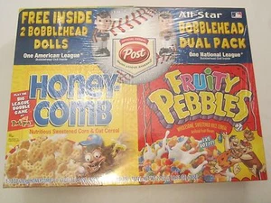 POST Caja de Cereales 2002 PANAL Y GUIJARROS AFRUTADOS PAQUETE DOBLE Pantalla Envoltura Retráctil - Imagen 1 de 6