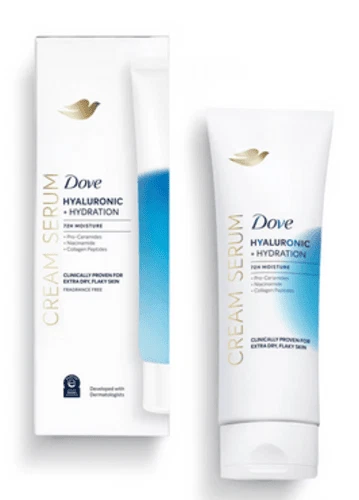 Dove Body Cream Serum - Hyaluronic Hydration - 72 Hour Moisture - Fragrance Free - Image 1 of 1