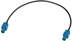 Cable adaptador antena coche Bingfu Fakra Z macho a macho 30 cm/12" para estéreo coche - Imagen 1 de 3