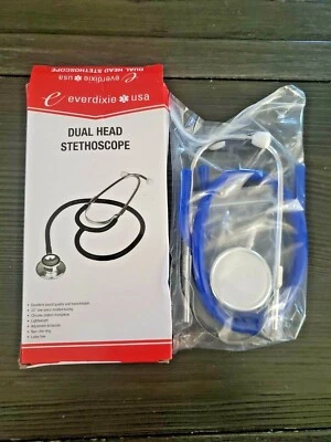Estetoscopio de Doble Cabeza para Medicina y Hogar Diseño Clásico Ligero, Estetosco Foto 1 de 2