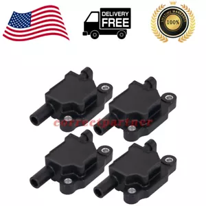 4x For A/C Delco Ignition Coil For Chevrolet UF413 12570616 BSC1511 12611424 USA - Picture 1 of 10
