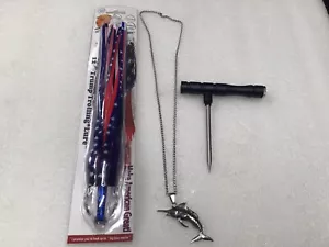 Trump Marlin Lure 14 Inch With Marlin Pendant And Brain Spike - Picture 1 of 14
