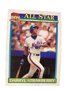1991 Darryl Strawberry #402, 40 Yrs. Of Baseball, All Star" Mint In Sleeve