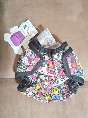 Cubierta de pañal de tela Kangacare Rumparooz Tokidoki OS nueva con etiquetas Foto 1 de 4