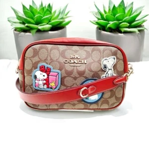 COACH x PEANUTS Collaboration Camera Crossbody Bag - Picture 1 of 14