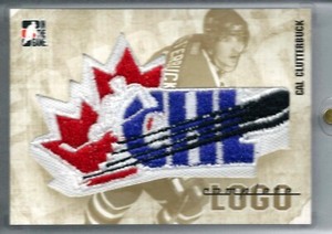 2006-07 ITG Heroes and Prospects Complete Logo Cal Clutterbuck 1/1!