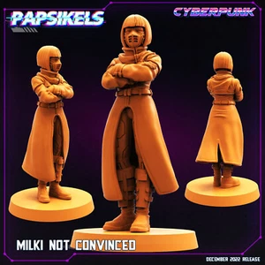 Milki, Not Convinced | Papsikels | | RPG D&D Wargaming 3D Printed Mini - Bild 1 von 1