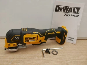 DeWalt DCS355 18v XR Oscillating Multi Tool Bare Unit + Free flange set - Picture 1 of 4