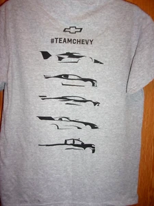 CHEVROLET MOTORSPORTS gray M t shirt - Picture 1 of 2