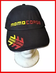 Momocorse Cap Mütze Neu Original Schwarz Baseball Cap - Bild 1 von 3