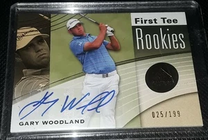2012 SP GAME USED GOLF FIRST TEE ROOKIES #36 GARY WOODLAND /199 - Bild 1 von 4