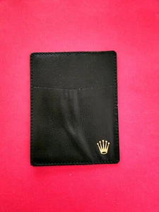 100% Genuine Green Rolex Guarantee Card Holder - Picture 1 of 1