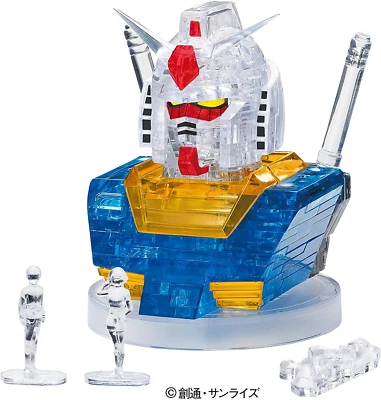 55 Piece Gundam Crystal Puzzle - 3D Model Kit Adults and Kids, Collectible Toys - Image 1 of 4