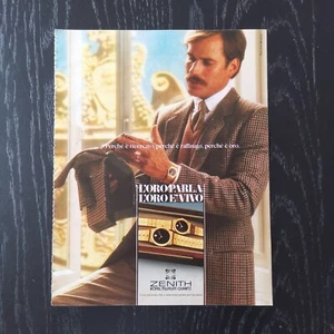 1982 Zenith Royal Museum - Original AD Werbung Vintage - Bild 1 von 1