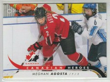 09/10 OPC Team Canada Meghan Agosta Canadian Heroes card #CB-MA