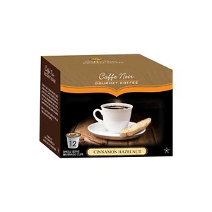 Caffe Noir, Cinnamon Hazelnut, 12 Single Serve Cups, Best By: 03/2024 - Picture 1 of 1