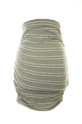 Falda acanalada Studio M gris a rayas múltiples XS Foto 1 de 3