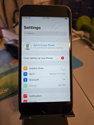 Apple iPhone 6s 32GB prata (MN1M2LL/A) Verizon desbloqueado – testado e limpo - Imagem 1 de 4