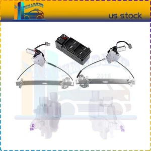 Door Lock Actuator+Window Regulator+Switch Front LH+RH Fits Honda Accord Special - Picture 1 of 10