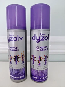 Set of 2 Dyson Dyzolv Spot Cleaner Spray Bottle - 8.5 oz One New, One Used Once - Picture 1 of 2
