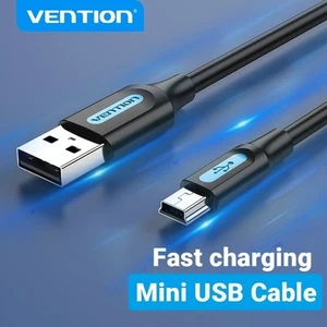 Mini USB Cable A-Male to Mini-B Cord USB 2.0 Charger Cable For GoPro Hero 3+ PS3 - Photo 1 sur 22