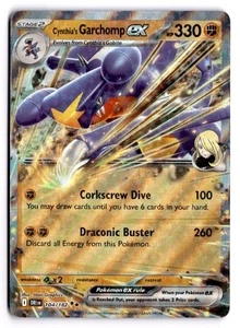 Pokémon - Cynthia's Garchomp ex - 104/182 SV10: Destined Rivals 104/182 HOLO - Picture 1 of 2