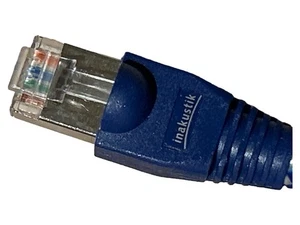 Inakustik Ethernet LAN Kabel Blau Computer Verbindungskabel Kabelgebunden - Bild 1 von 4