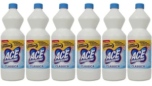 6 PEZZI - ACE CANDEGGINA CLASSICA REGOLARE CASA E BUCATO 1 LT - Foto 1 di 2