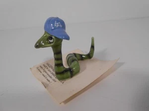 NEU Vintage Hagen Renaker Homer LA Dodgers Baseball Fan Schlange Keramik Figur - Bild 1 von 1