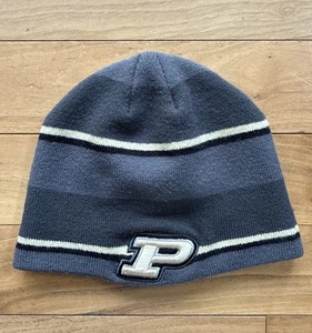 Nike Purdue University Beanie Hat Cap Gray Black Gold PU - Picture 1 of 6