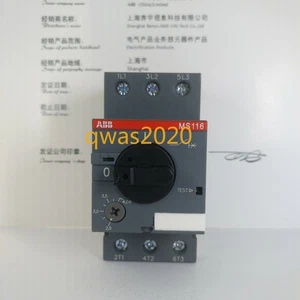 Nuevo disyuntor de protección del motor ABB MS116-4 2.5-4.0A de 1 pieza - Imagen 1 de 4