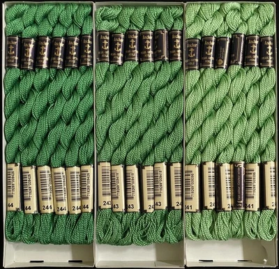 36 x вышивка нитки ANCHOR 5 жемчуг хлопок (новый в коробке)-TX437 - Изображение 1 из 2