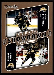 2006-07 O-Pee-Chee Rookie Sophmore Showdown Thomas Vanek/Drew Stafford Buffalo - Picture 1 of 2