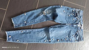 Damenjeans Hose Mit Perlen  - Bild 1 von 1