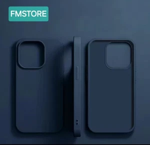 Cover Custodia Per Apple iPhone 16 Pro Colore Blu in TPU Antiurto Cellulare - Picture 1 of 2