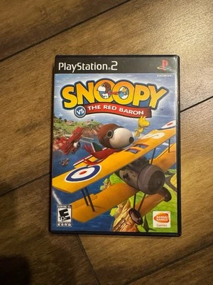 Snoopy vs The Red Baron (PlayStation 2)- With Manual & Disc - Image 1 of 3
